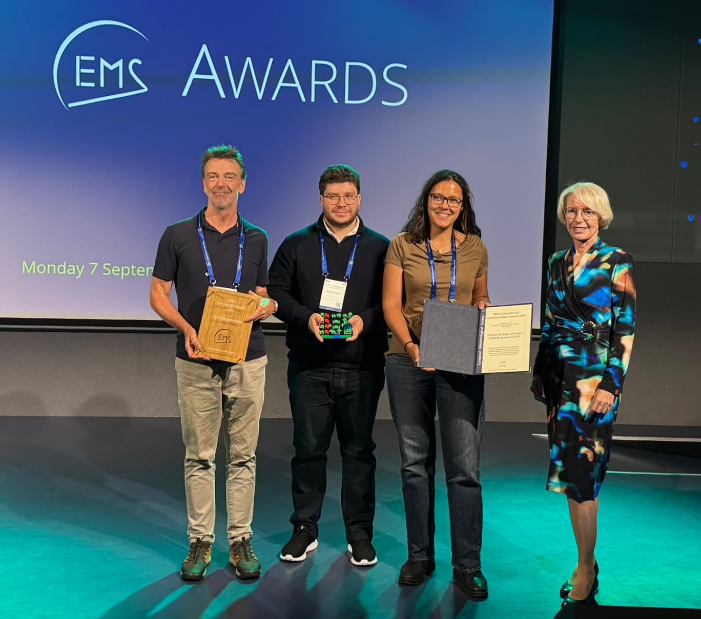Uitreiking van de EMS Outreach & Communication Award 2026, Utrecht